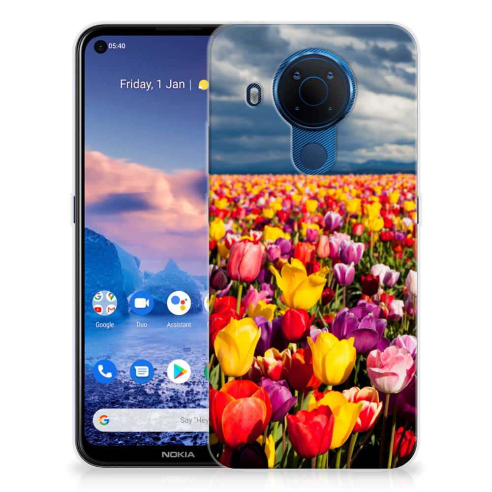 Nokia 5.4 TPU Case Tulpen