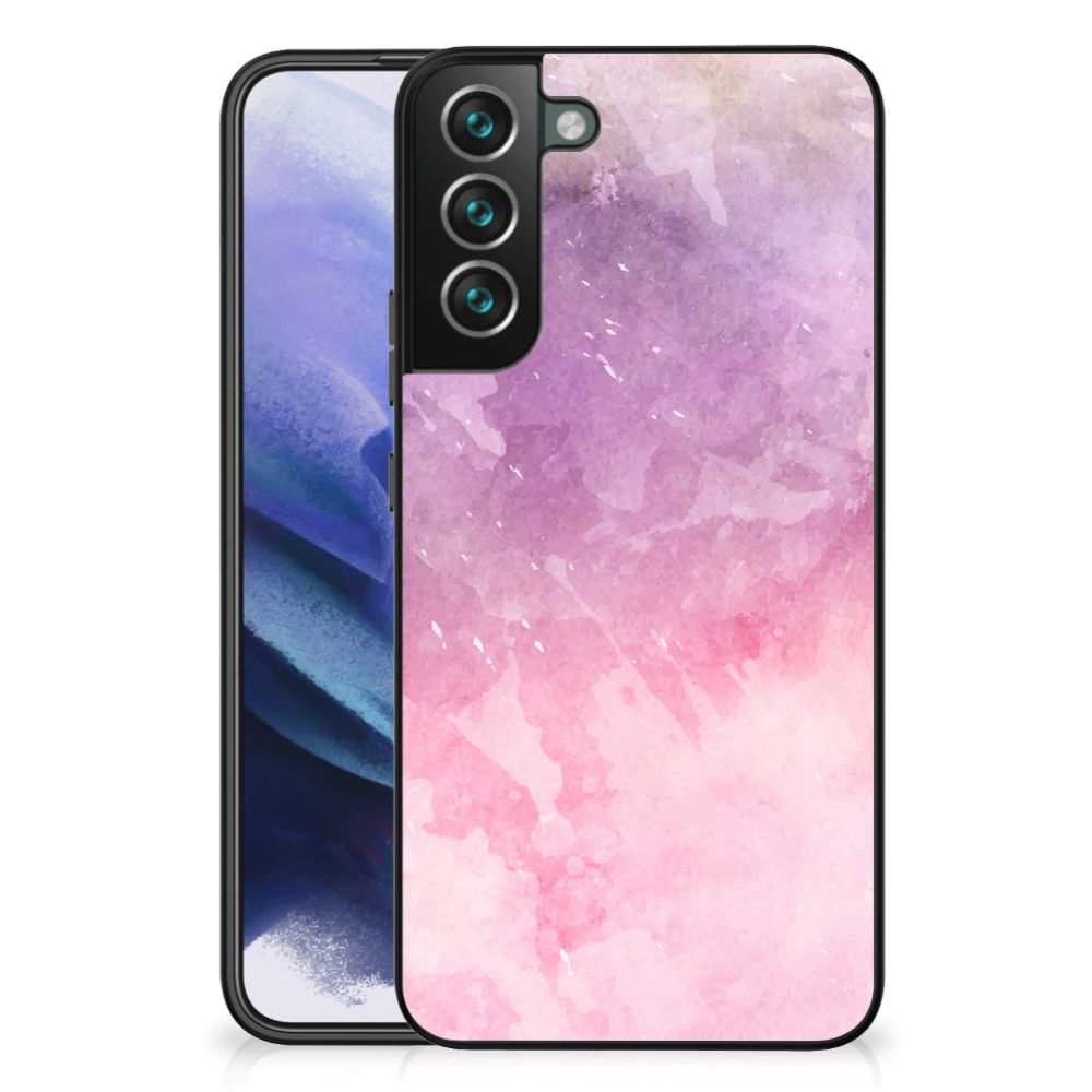 Kleurrijke Telefoonhoesje Samsung Galaxy S22 Plus Pink Purple Paint
