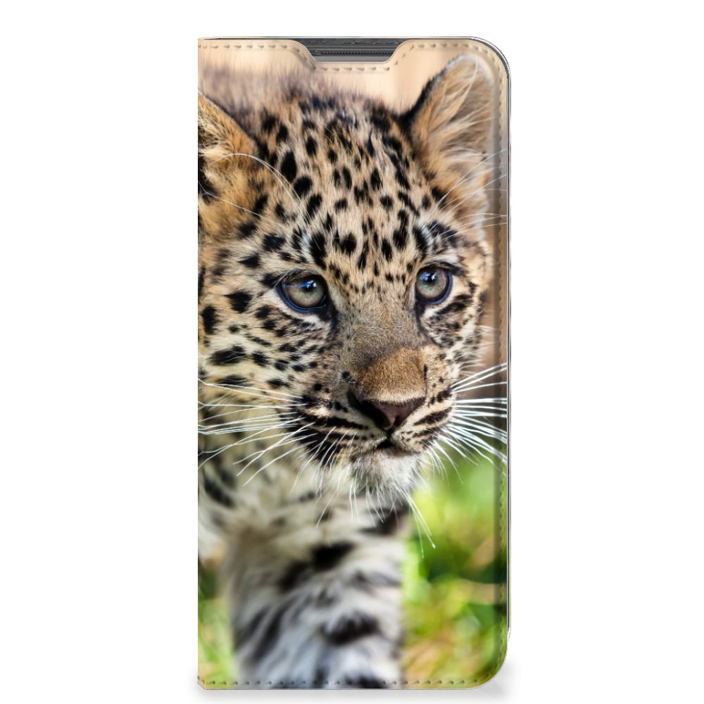 OPPO A96 | A76 Hoesje maken Baby Luipaard - B2C Telecom
