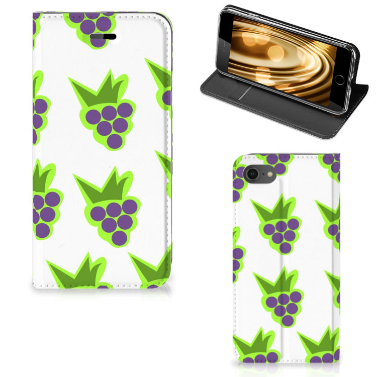 iPhone 7 | 8 | SE (2020) | SE (2022) Flip Style Cover Druiven