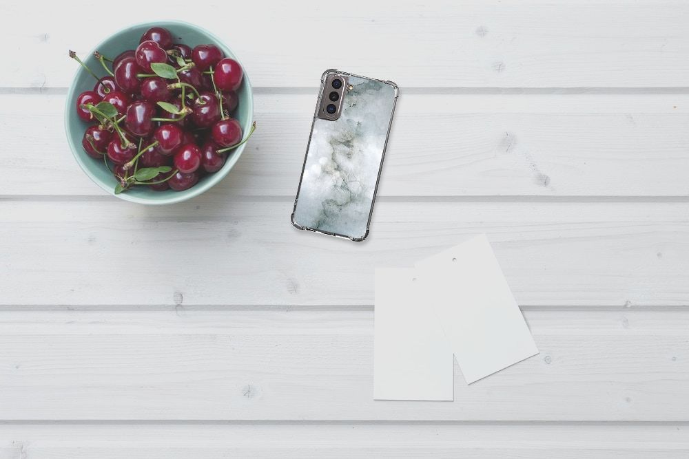 Back Cover Samsung Galaxy S21 Painting Grey B2C Telecom