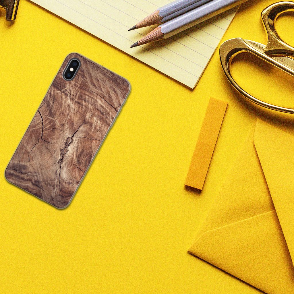 Apple iPhone Xs Max Bumper Hoesje Tree Trunk