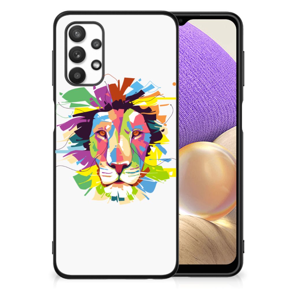 Samsung Galaxy A32 5G Hoesje Lion Color