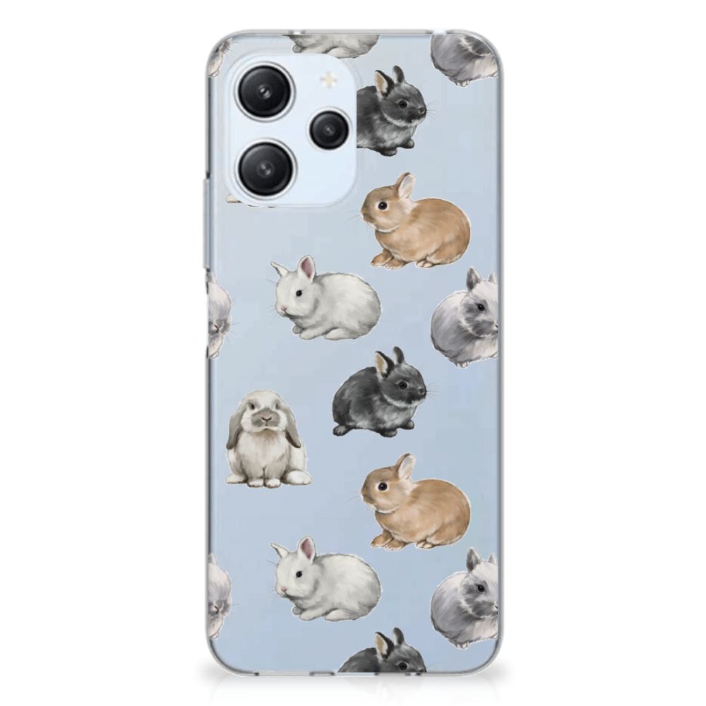 TPU Hoesje voor Xiaomi Redmi 12 4G Konijntjes