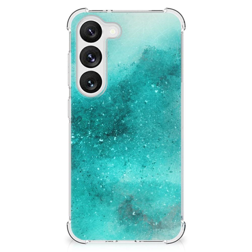 Back Cover Samsung Galaxy S23 Painting Blue B2C Telecom