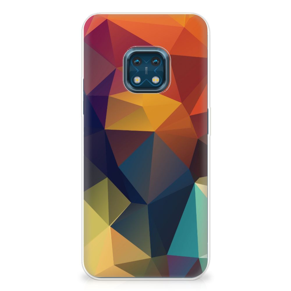 Nokia XR20 TPU Hoesje Polygon Color