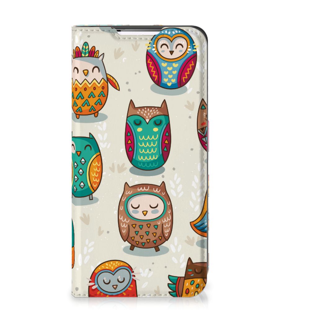 Samsung Galaxy S22 Hoesje maken Vrolijke Uilen - B2C Telecom