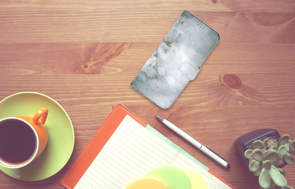 Hoesje Motorola Moto E32 | Moto E32s Painting Grey