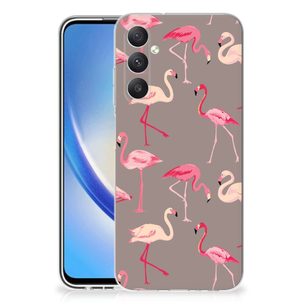 Samsung Galaxy A05S TPU Hoesje Flamingo