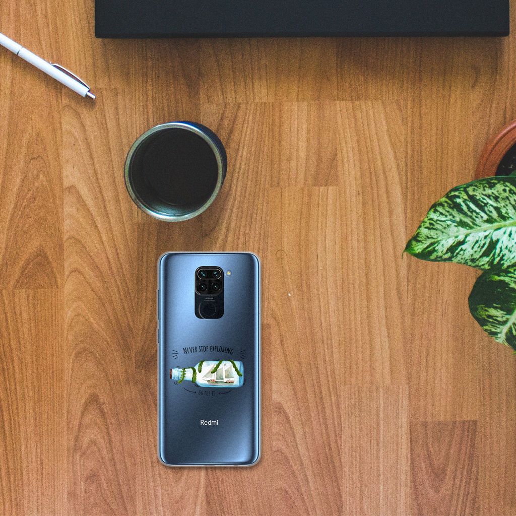 Xiaomi Redmi Note9 Telefoonhoesje met Naam Boho Bottle B2C Telecom