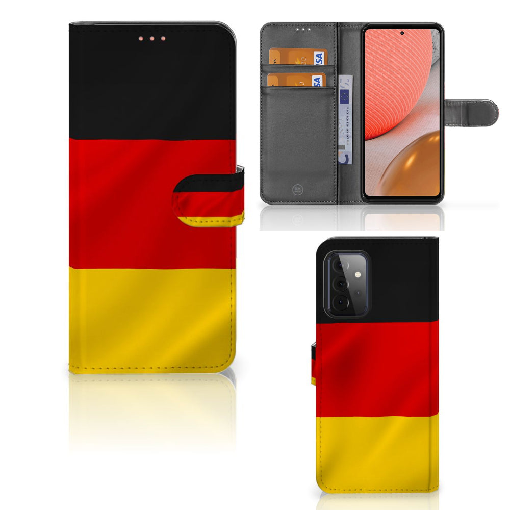 Samsung Galaxy A72 Bookstyle Case Duitsland