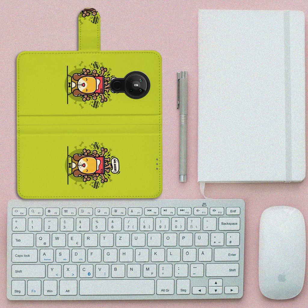 Nokia 5.3 Leuk Hoesje Doggy Biscuit