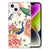 Case Anti-shock voor iPhone 14 Pink Peacock B2C Telecom
