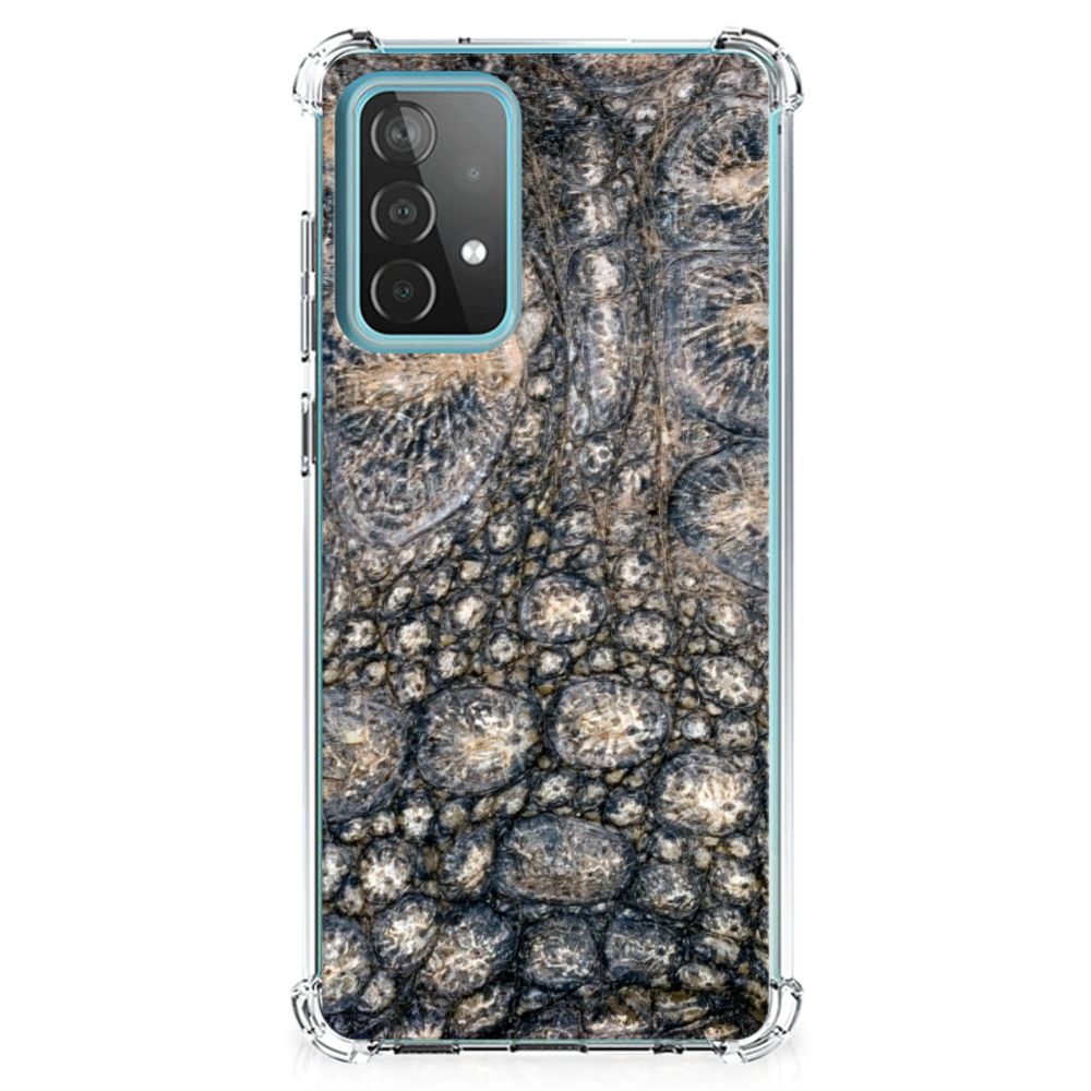 Samsung Galaxy A52 4G/5G Case Anti-shock Krokodillenprint - B2C Telecom