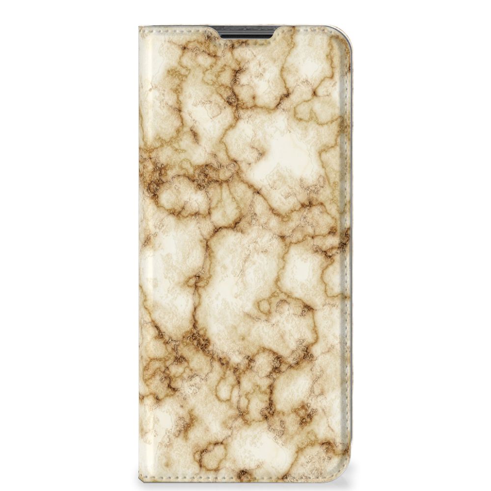 Nokia G50 Standcase Marmer Goud - B2C Telecom
