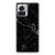 Motorola Moto X30 Pro TPU Siliconen Hoesje Marmer Zwart - Origineel Cadeau Vader B2C Telecom
