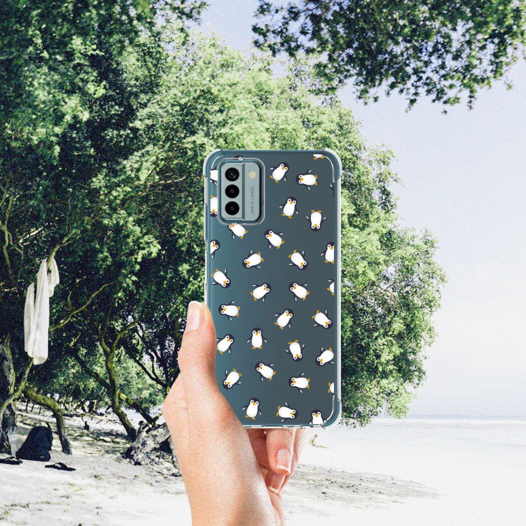 Doorzichtige Silicone Hoesje voor Nokia G22 Pinguïn B2C Telecom