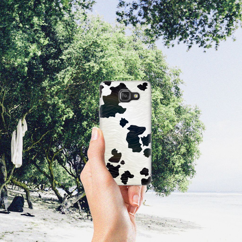 Samsung Galaxy A3 2016 TPU Hoesje Koeienvlekken