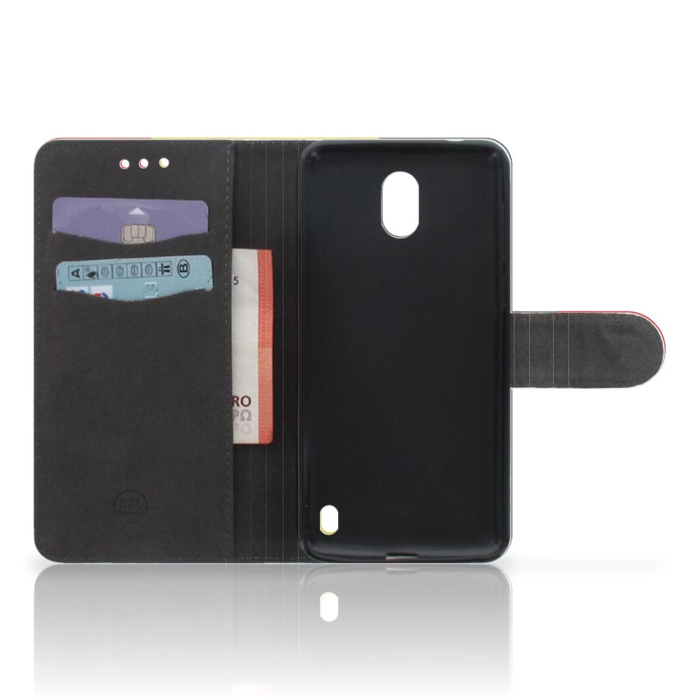 Nokia 2 Bookstyle Case Belgische Vlag