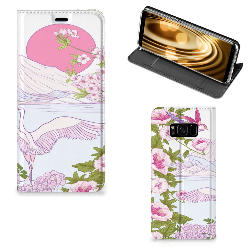 Samsung Galaxy S8 Hoesje maken Bird Standing