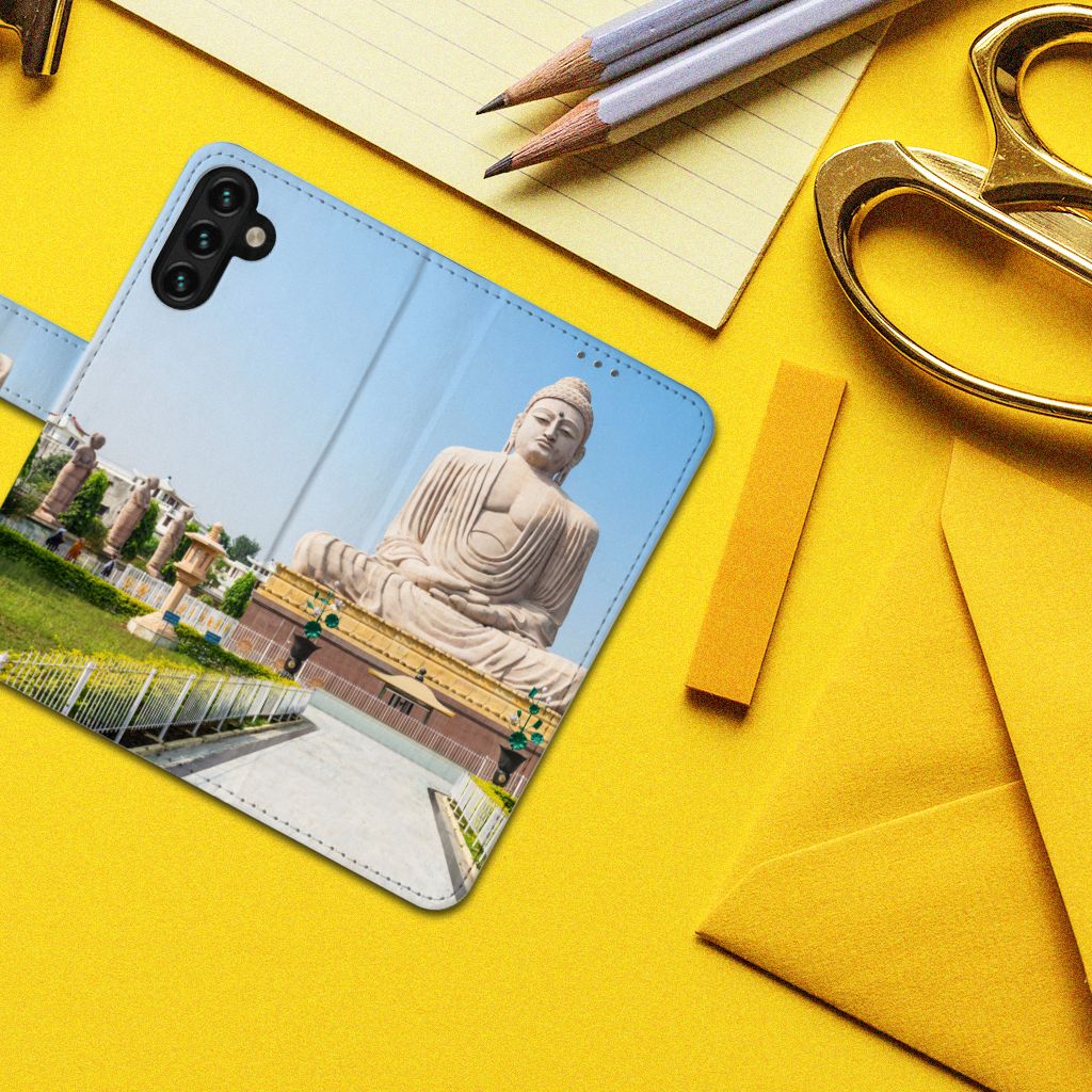 Samsung Galaxy A04s | Samsung Galaxy A13 5G Flip Cover Boeddha