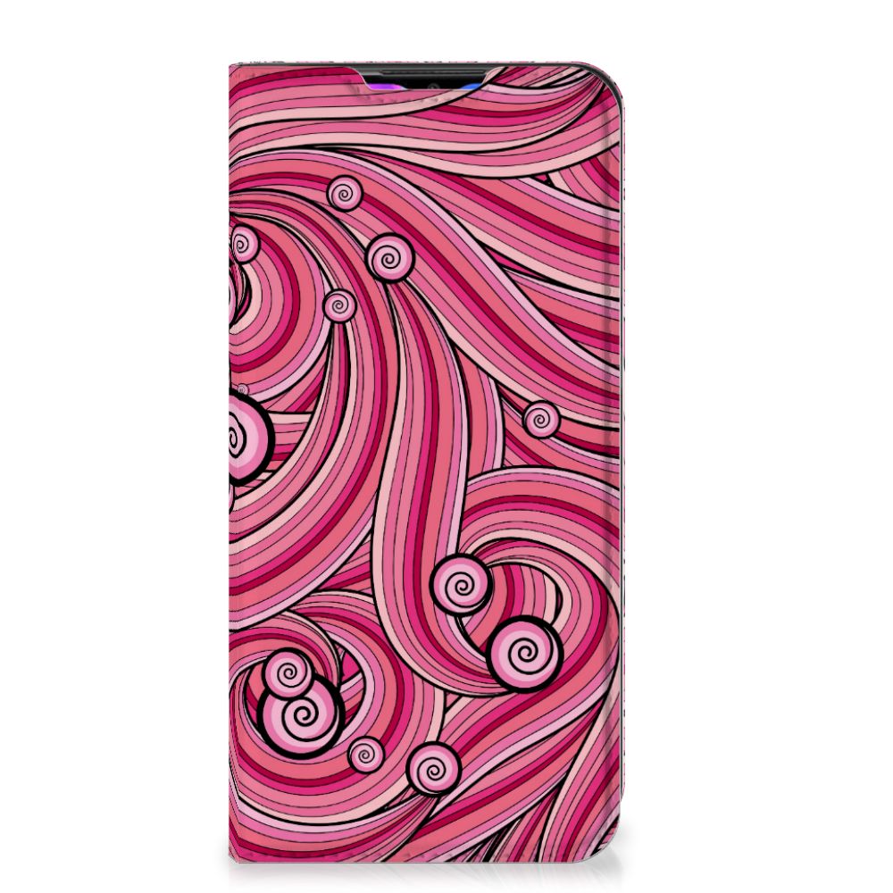 Xiaomi Redmi 9 Bookcase Swirl Pink - B2C Telecom