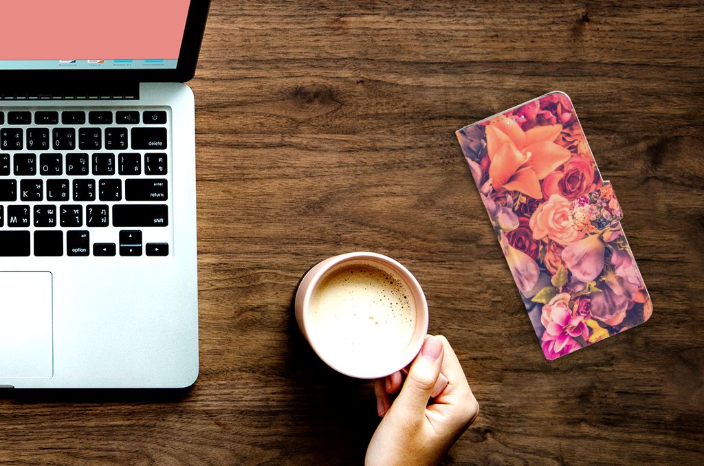 Samsung Note 10 Lite Hoesje Bosje Bloemen