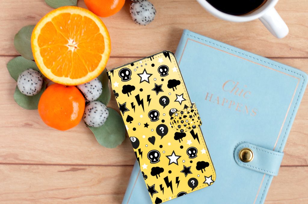 Telefoonhoesje met Naam OnePlus 10 Pro Punk Geel