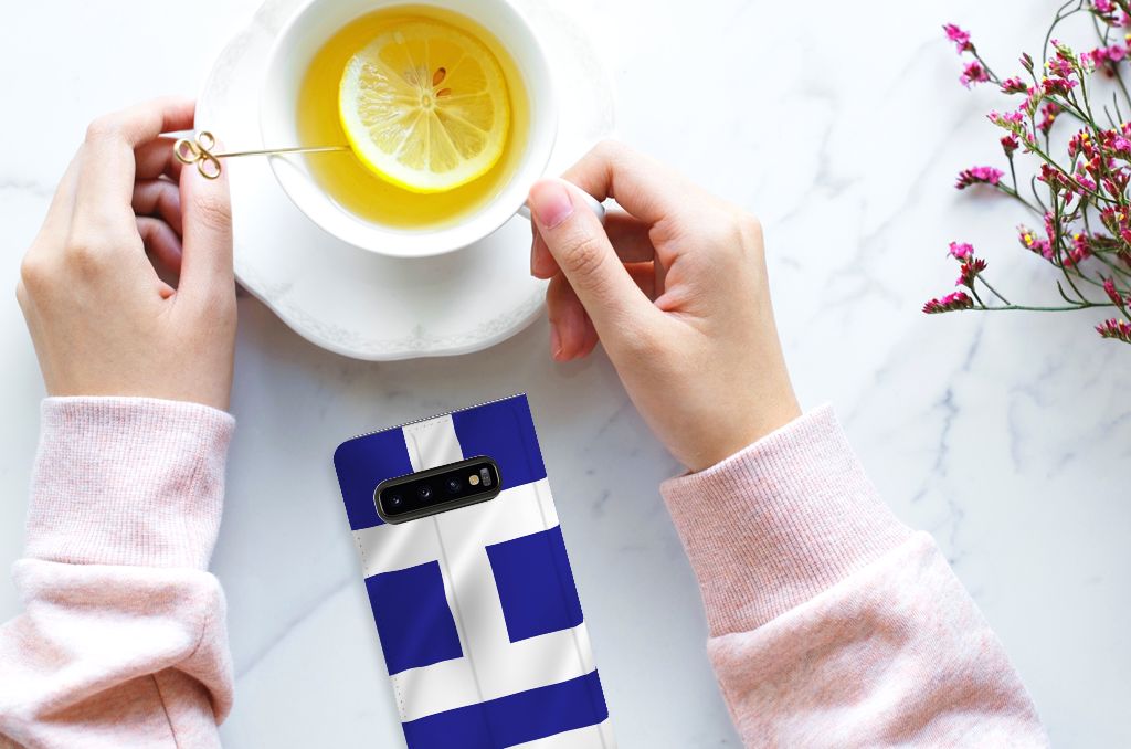 Samsung Galaxy S10 Standcase Griekenland