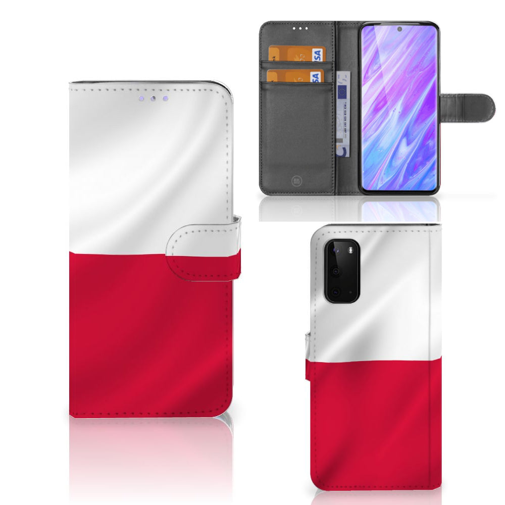 Samsung Galaxy S20 Bookstyle Case Polen