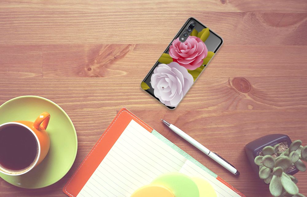 Huawei P20 Pro TPU Case Roses