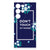 Samsung Galaxy S24 Ultra Silicone-hoesje Flowers Blue DTMP