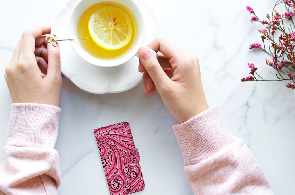 Samsung Galaxy A53 Hoesje Swirl Pink