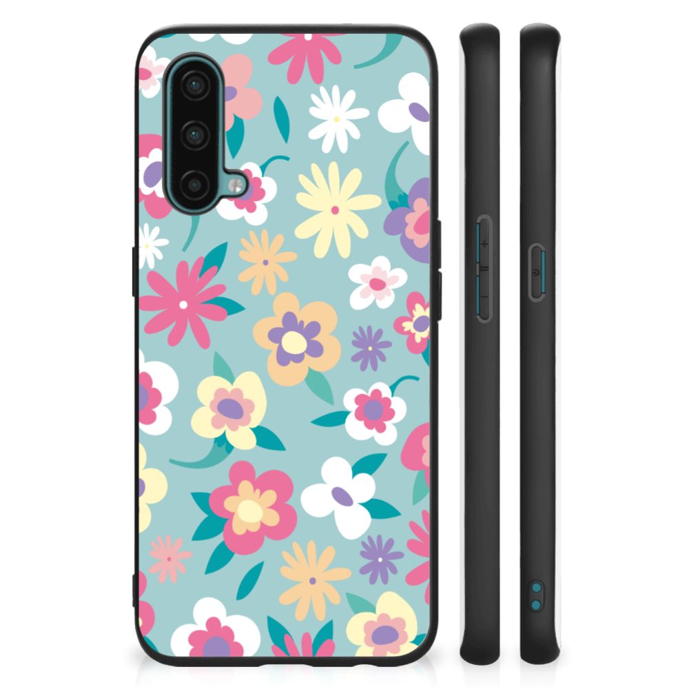 OnePlus Nord CE 5G Bloemen Hoesje Flower Power B2C Telecom