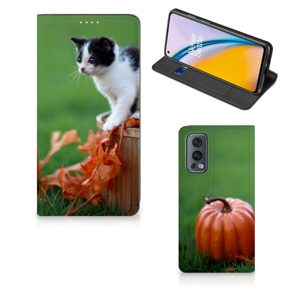 OnePlus Nord 2 5G Hoesje maken Kitten