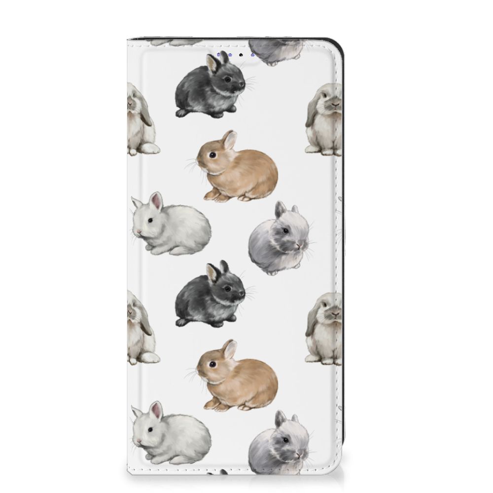 Hoesje maken voor Samsung Galaxy A05 Konijntjes