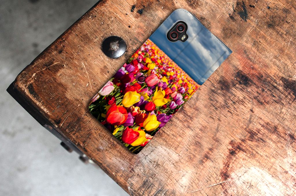Samsung Galaxy Xcover 6 Pro Smart Cover Tulpen - B2C Telecom
