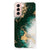 Anti-Shock Hoesje voor Samsung Galaxy S21 FE Marmer Groen