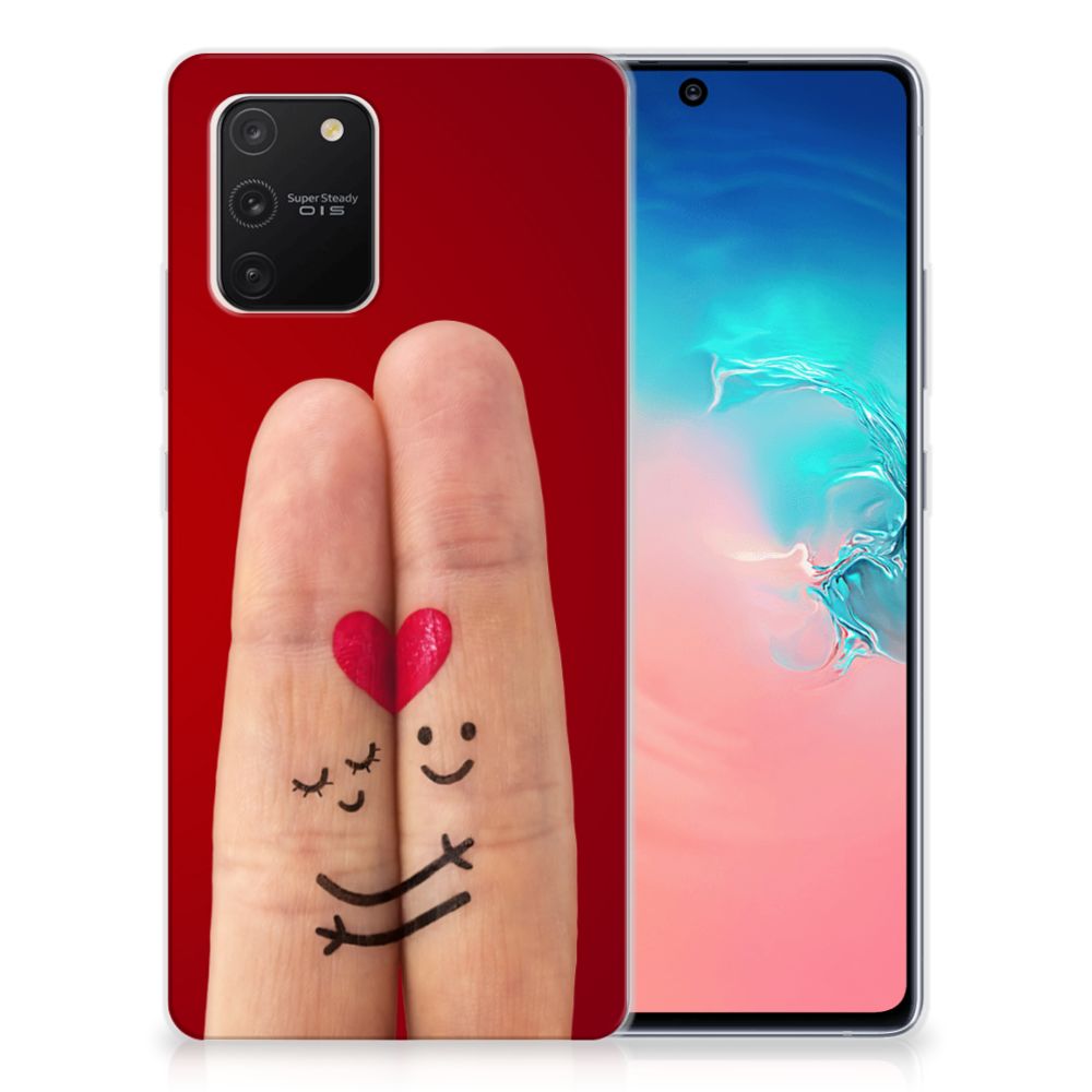 Samsung Galaxy S10 Lite Silicone Back Cover Liefde - Origineel Romantisch Cadeau B2C Telecom
