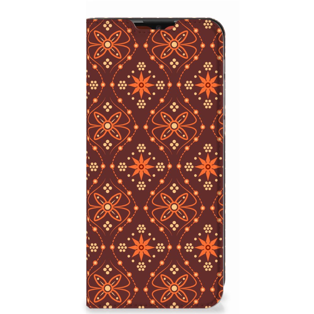 Motorola Moto E7 Power | E7i Power Hoesje met Magneet Batik Brown - B2C Telecom