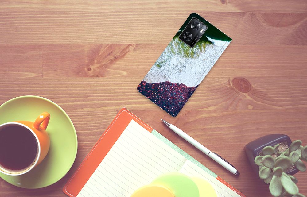 OPPO A57 | A57s | A77 4G Stand Case Sea in Space - B2C Telecom
