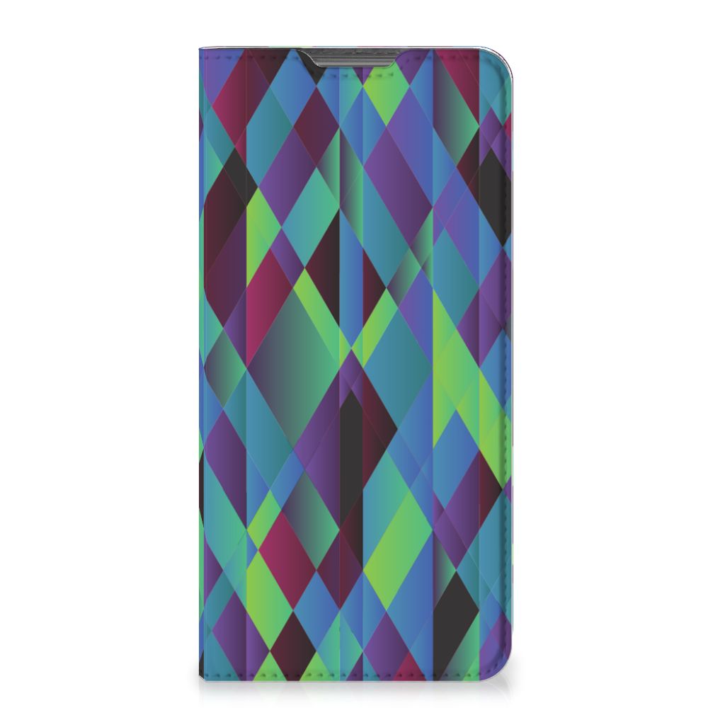 Motorola Moto G52 | Moto G82 Stand Case Abstract Green Blue - B2C Telecom