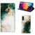 Standcase voor Samsung Galaxy A50 Marmer Groen - B2C Telecom