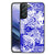 Telefoonhoesje Samsung Galaxy S22 Plus Angel Skull Blauw