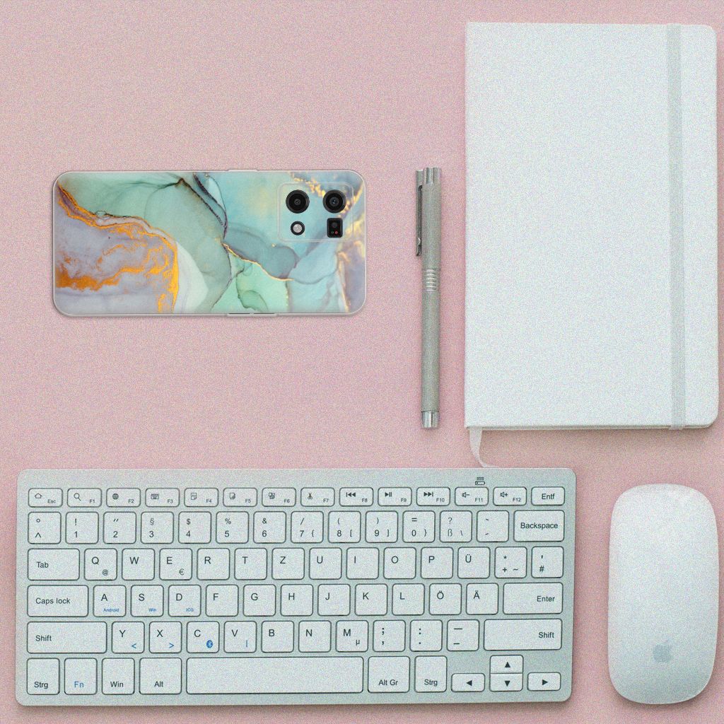 Hoesje maken voor OPPO Reno7 4G Watercolor Mix
