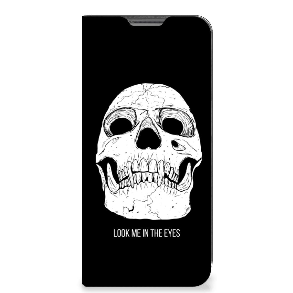 Mobiel BookCase OPPO A96 | A76 Skull Eyes - B2C Telecom