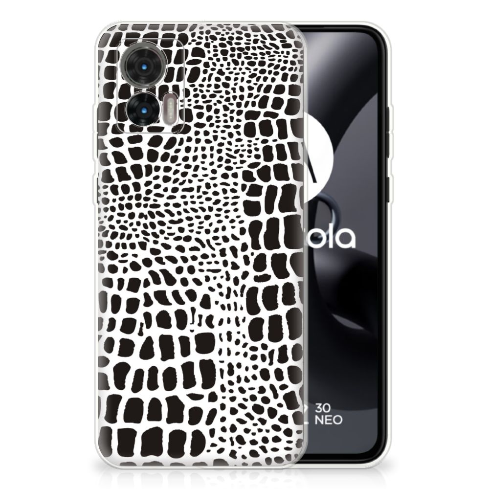 Motorola Edge 30 Neo TPU Hoesje Slangenprint B2C Telecom
