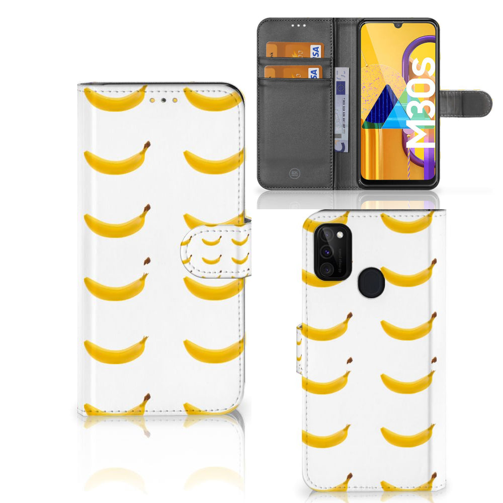 Samsung Galaxy M21 | M30s Book Cover Banana