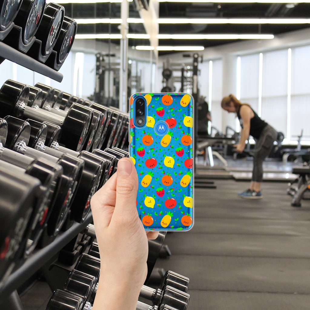 Motorola Moto E7/E7i Power Siliconen Case Fruits B2C Telecom