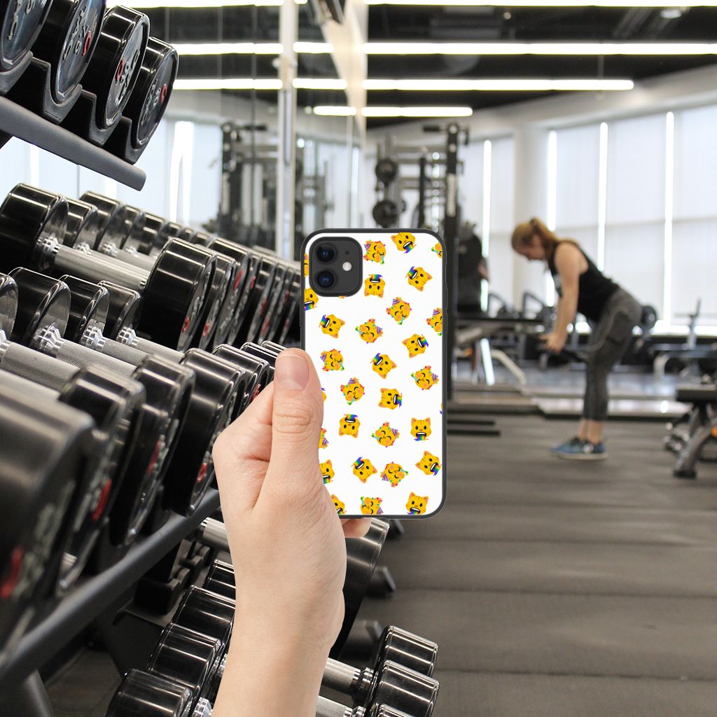 Back Case voor iPhone 11 Katten Emojis B2C Telecom